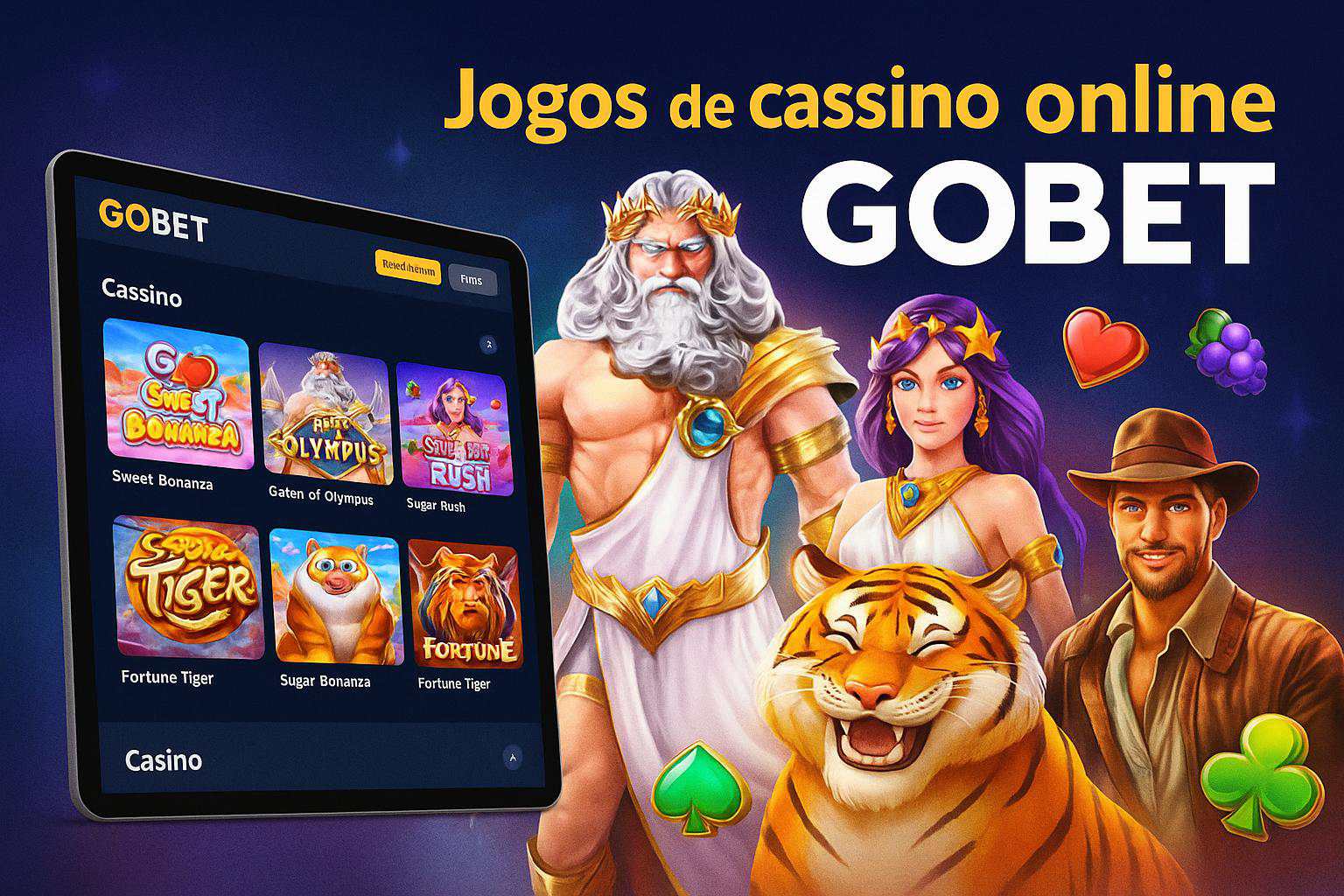 Jogos de cassino online inovadores e emocionantes na GBG